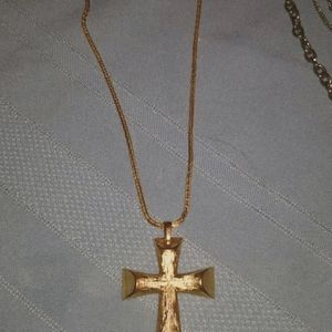 Cross necklace avon